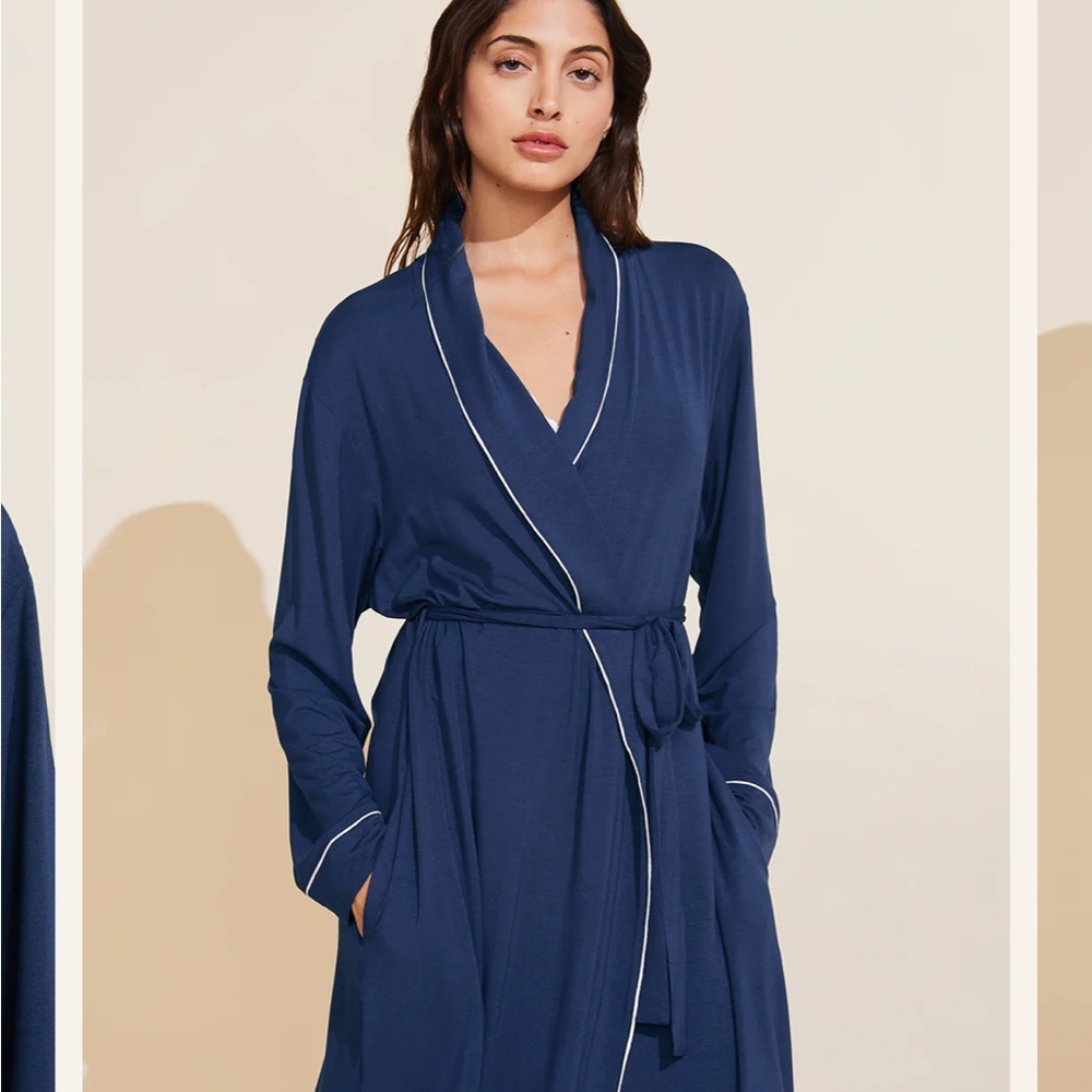 Eberjey Gisele Tencel Modal Robe NWT